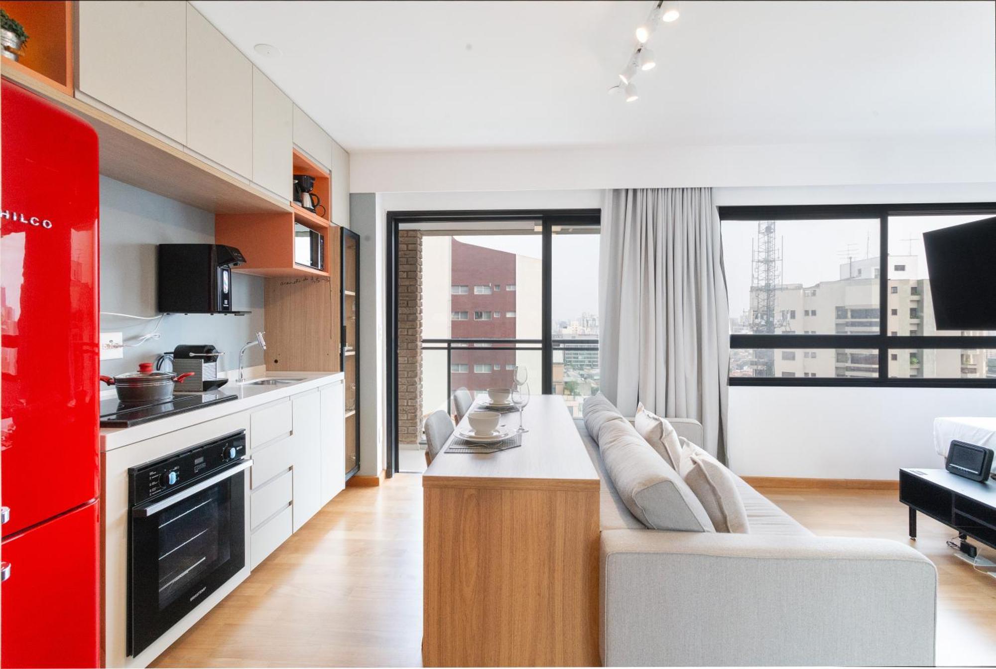 Condominio Na Vila Madalena Com Lazer E Garagem ساو باولو الغرفة الصورة